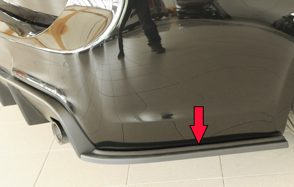 Rieger Heckschürzenansatz seitlich rechts BMW 3er E90 Lim. 03.05-08.08 (bis Facelift) 00053547
