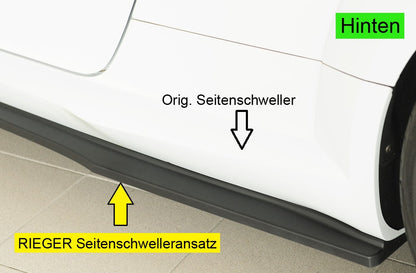 Rieger Seitenschwelleransatz (ca. 19mm) Audi TT (8J-FV/8S) Coupé 07.14-08.18 (bis Facelift) 00055141
