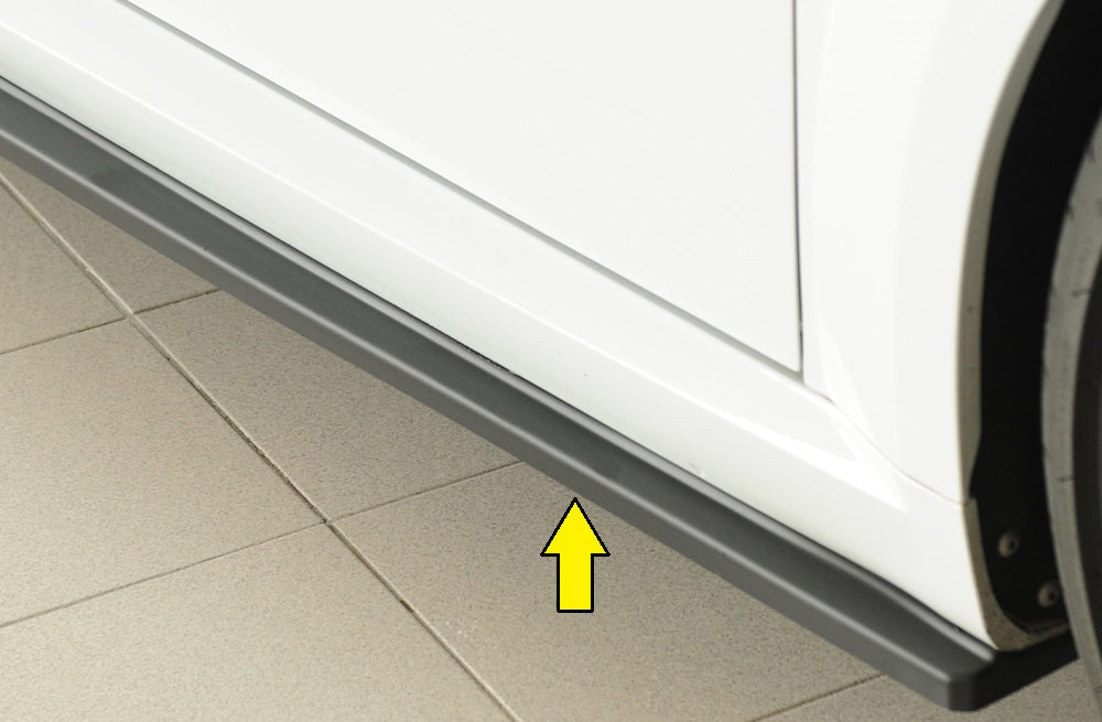 Rieger Seitenschwelleransatz (ca. 19mm) Audi TT RS (8J/8J1-FV/8S) Coupé 05.16-08.18 (bis Facelift) 00055142