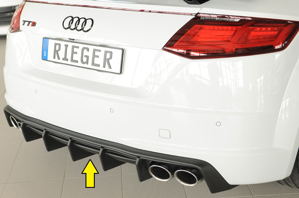 Rieger Heckeinsatz Audi TT (8J-FV/8S) Coupé 07.14-08.18 (bis Facelift) 00055145