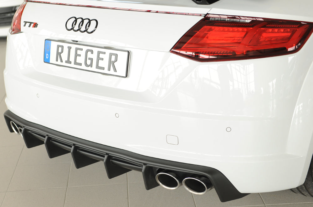 Rieger Heckeinsatz Audi TT (8J-FV/8S) Coupé 09.18- (ab Facelift) 00055145