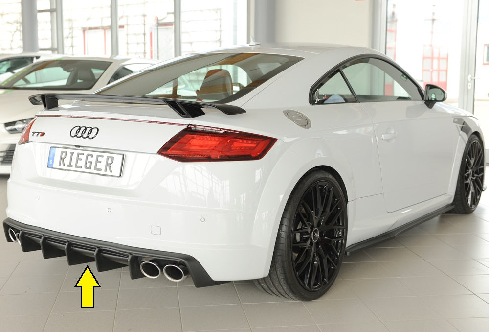 Rieger Heckeinsatz Audi TTS (8J-FV/8S) Coupé 07.14-08.18 (bis Facelift) 00055145