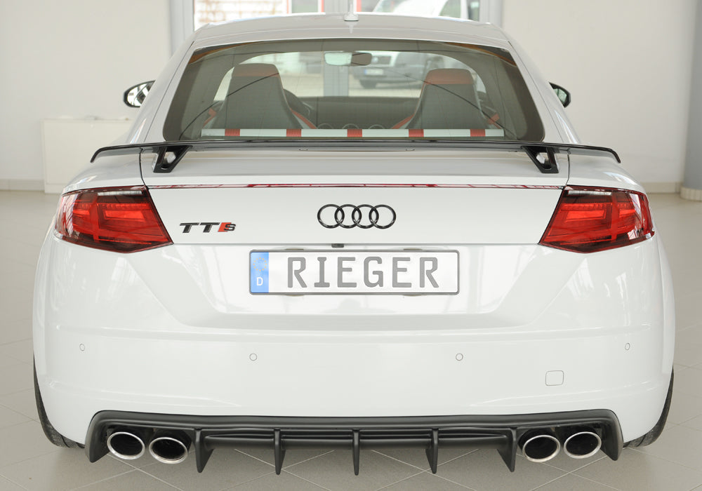Rieger Heckeinsatz Audi TTS (8J-FV/8S) Coupé 07.14-08.18 (bis Facelift) 00055145