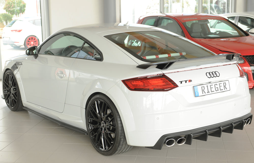 Rieger Heckeinsatz Audi TT (8J-FV/8S) Coupé 09.18- (ab Facelift) 00055145