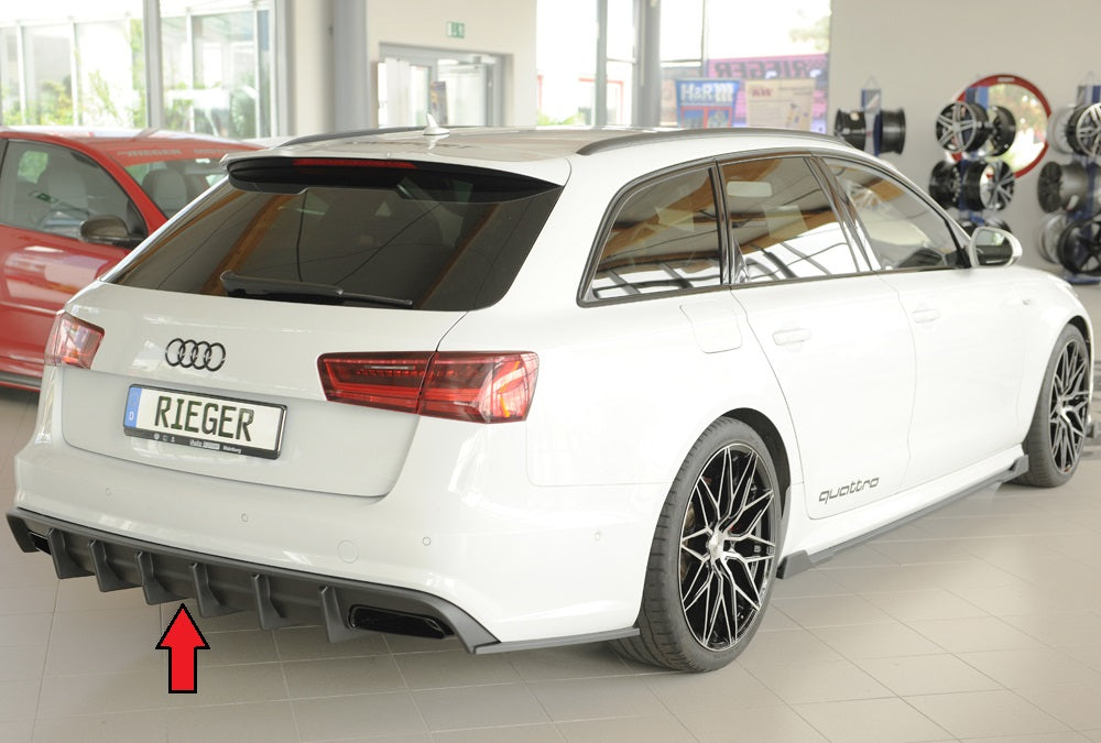 Rieger Heckeinsatz (für Fzg. ohne AHK) Audi A6 (4G/C7) Avant 09.14- (ab Facelift) 00055343