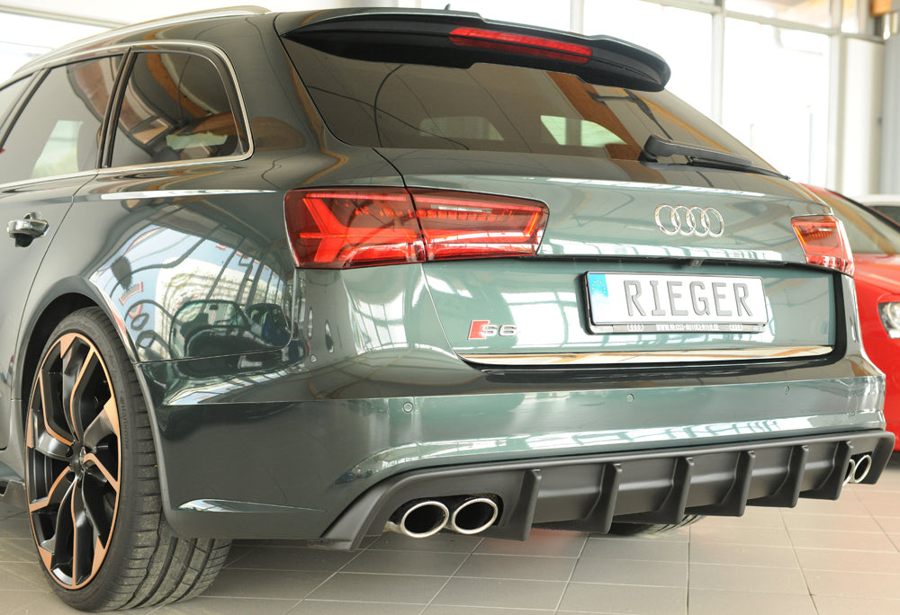 Rieger Heckeinsatz (für Fzg. ohne AHK) Audi A6 (4G/C7) Lim. 09.14- (ab Facelift) 00055344