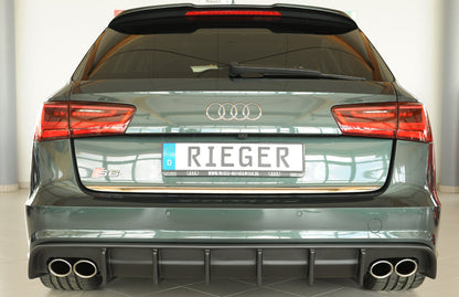 Rieger Heckeinsatz (für Fzg. ohne AHK) Audi A6 S6 (4G/C7) Lim. 09.14- (ab Facelift) 00055344