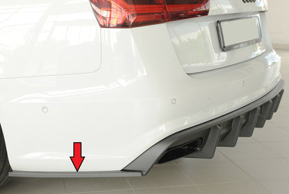 Rieger Heckschürzenansatz seitlich links Audi A6 (4G/C7) Lim. 09.14- (ab Facelift) 00055345