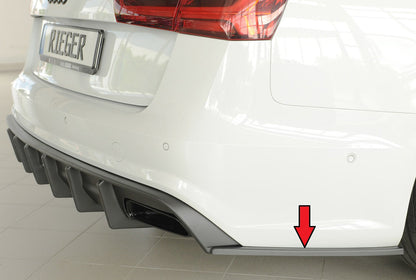 Rieger Heckschürzenansatz seitlich rechts Audi A6 (4G/C7) Lim. 09.14- (ab Facelift) 00055346