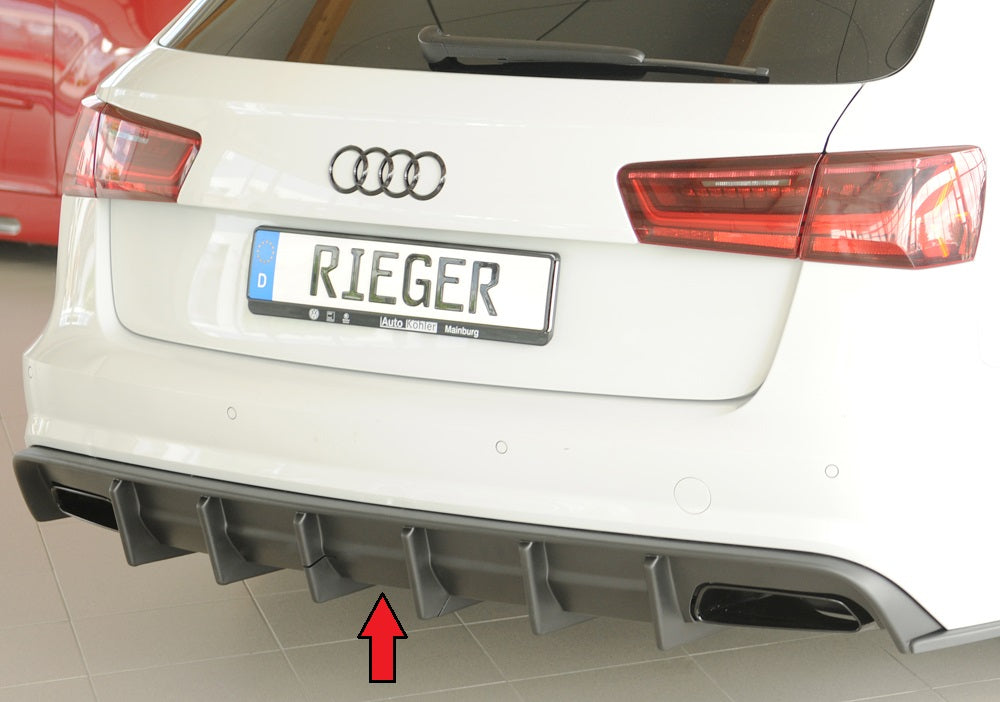 Rieger Heckeinsatz (für Fzg. mit AHK) Audi A6 (4G/C7) Avant 09.14- (ab Facelift) 00055347