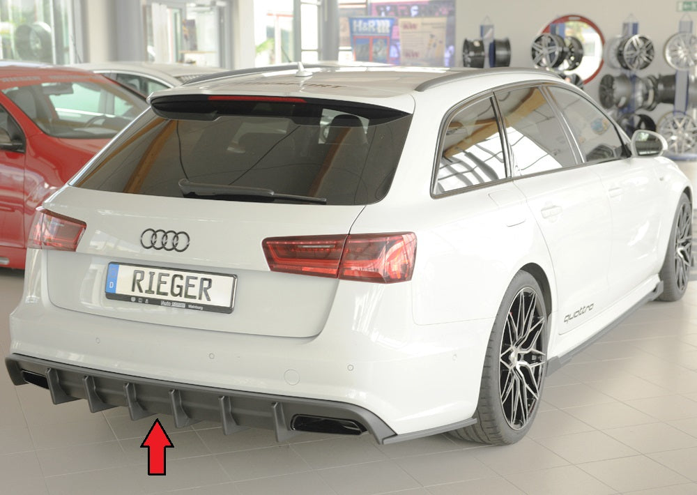 Rieger Heckeinsatz (für Fzg. mit AHK) Audi A6 (4G/C7) Avant 09.14- (ab Facelift) 00055347