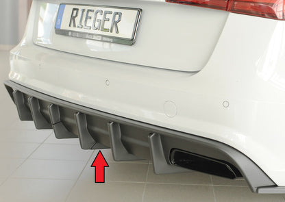 Rieger Heckeinsatz (für Fzg. mit AHK) Audi A6 (4G/C7) Avant 09.14- (ab Facelift) 00055347