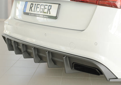 Rieger Heckeinsatz (für Fzg. mit AHK) Audi A6 (4G/C7) Lim. 09.14- (ab Facelift) 00055347