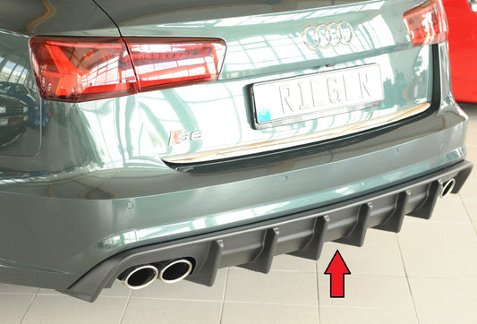Rieger Heckeinsatz (für Fzg. mit AHK) Audi A6 S6 (4G/C7) Avant 09.14- (ab Facelift) 00055348