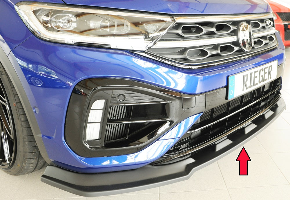 Rieger Spoilerschwert nur für R / R-Line VW T-Roc (A1) R-Line 3-tür. (Cabrio) 01.22- (ab Facelift) 00059100