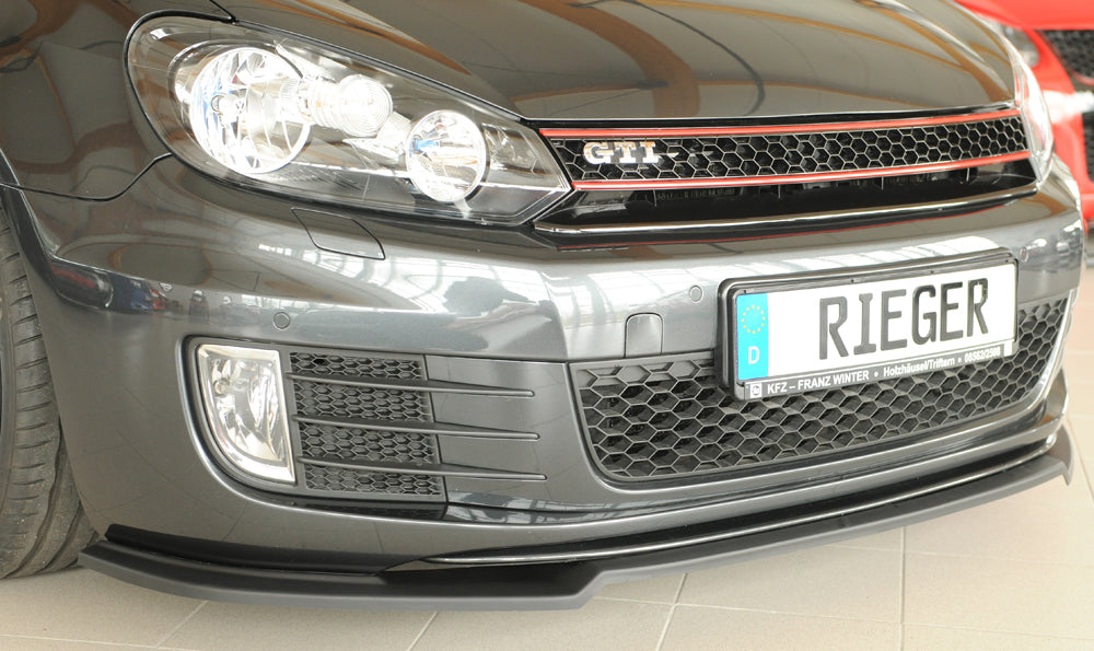 Rieger Spoilerschwert nur für GTI / GTD VW Golf 6 GTI 5-tür. 00059528