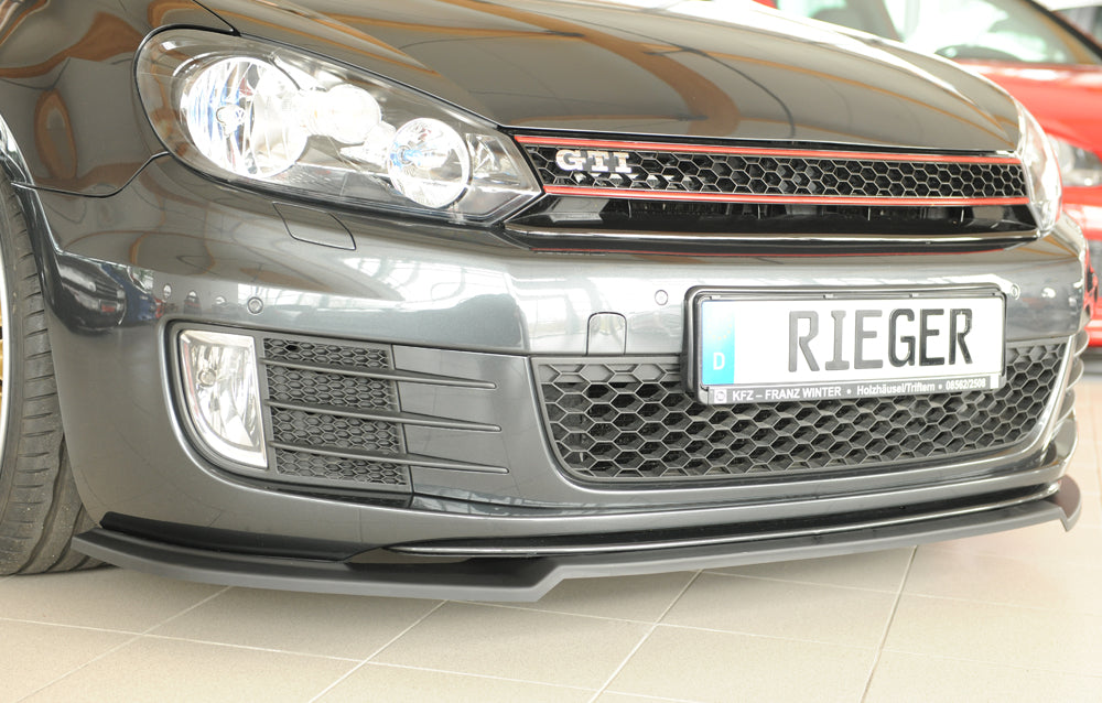 Rieger Spoilerschwert nur für GTI / GTD VW Golf 6 GTI 5-tür. 00059528