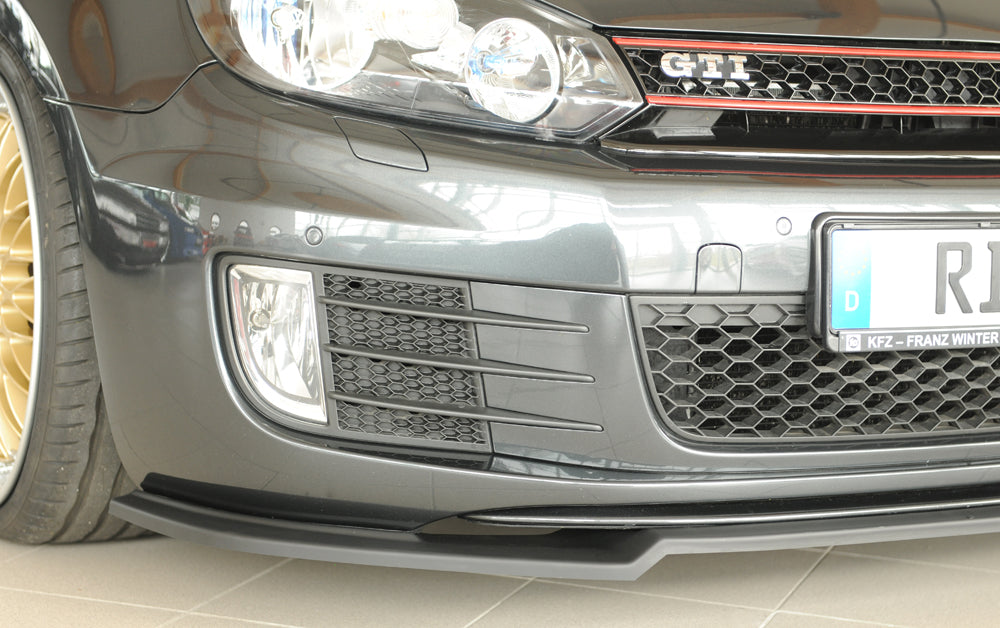 Rieger Spoilerschwert nur für GTI / GTD VW Golf 6 GTD 5-tür. 00059528