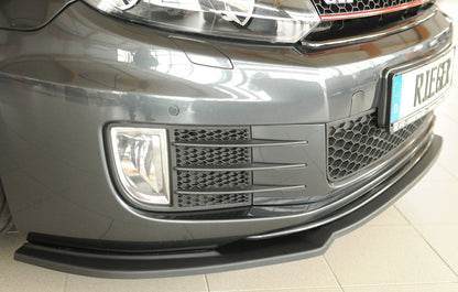 Rieger Spoilerschwert nur für GTI / GTD VW Golf 6 GTD 3-tür. 00059528