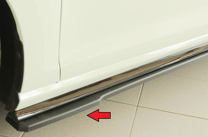 Rieger Seitenschwelleransatz (ca. 19mm) VW Golf 7 GTD 3-tür. 02.17- (ab Facelift) 00059548