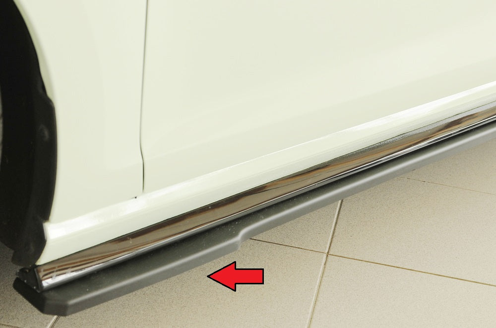 Rieger Seitenschwelleransatz (ca. 19mm) VW Golf 7 GTE 5-tür. 05.14-12.16 (bis Facelift) 00059548