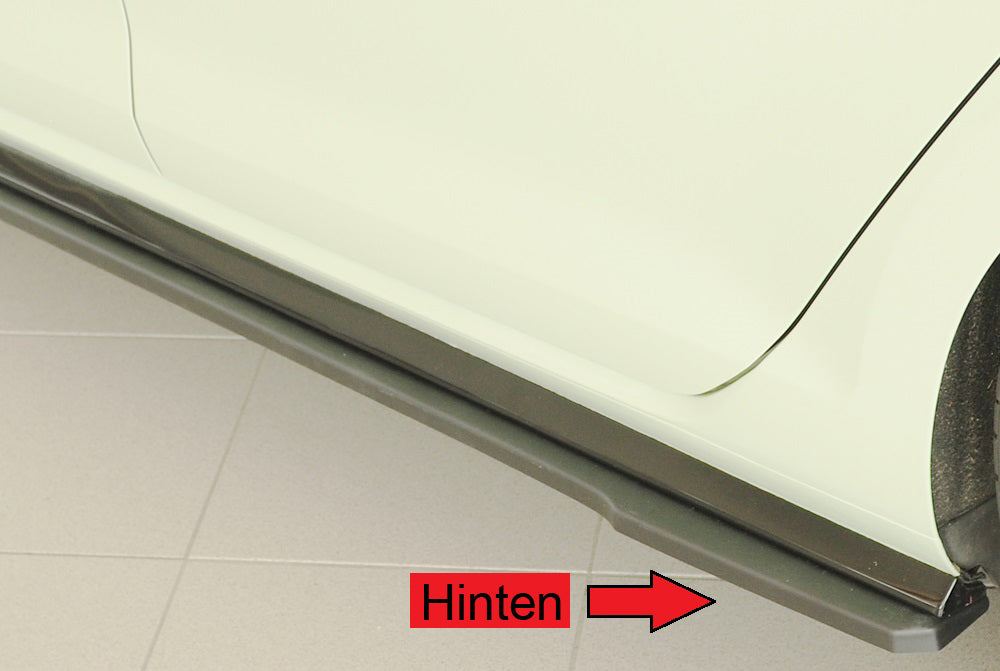 Rieger Seitenschwelleransatz (ca. 19mm) VW Golf 7 R-Line 5-tür. 02.17- (ab Facelift) 00059548