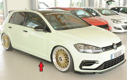 Rieger Seitenschwelleransatz (ca. 19mm) VW Golf 7 GTI 5-tür. 04.13-12.16 (bis Facelift) 00059549