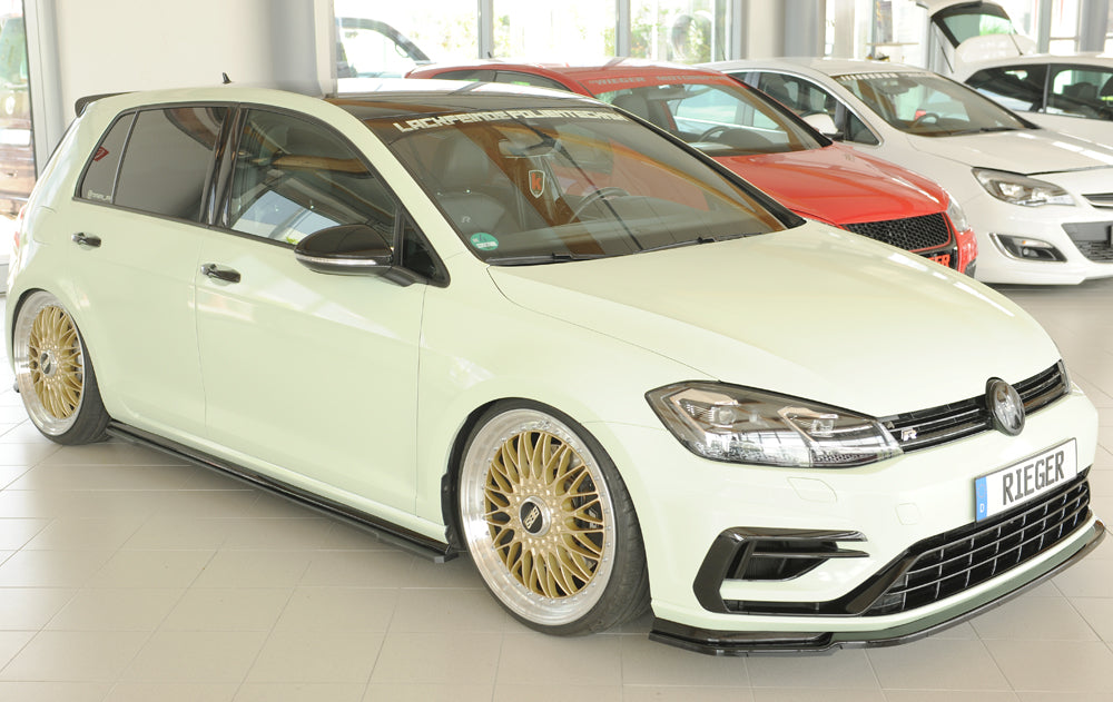 Rieger Seitenschwelleransatz (ca. 19mm) VW Golf 7 GTI 5-tür. 02.17- (ab Facelift) 00059549