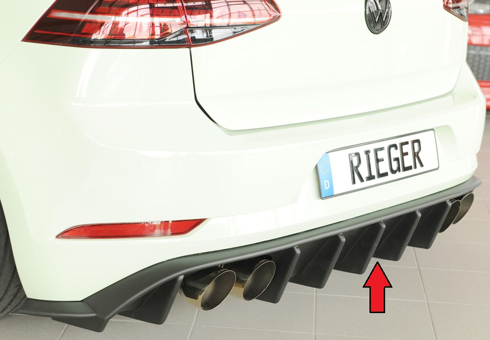 Rieger Heckeinsatz VW Golf 7 R 3-tür. 02.17- (ab Facelift) 00059582
