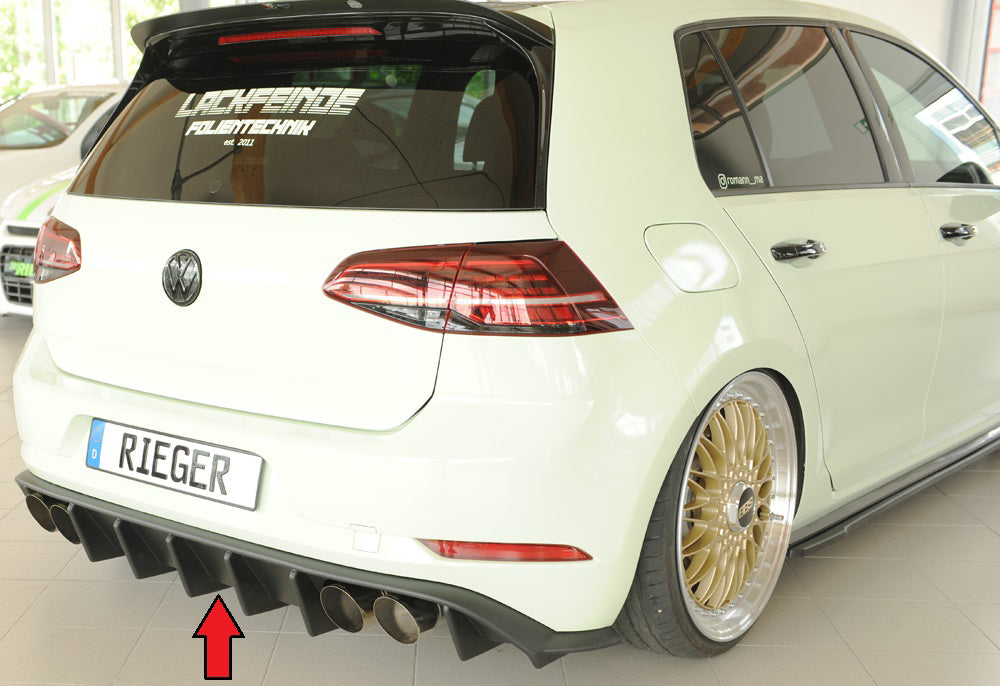 Rieger Heckeinsatz VW Golf 7 R 3-tür. 02.17- (ab Facelift) 00059582