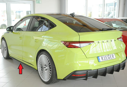 Rieger Seitenschwelleransatz Skoda Enyaq iV RS (NY) Coupé (5AC) 07.21- 00079051