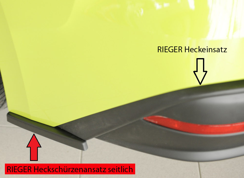 Rieger Heckschürzenansatz seitlich links Skoda Enyaq iV RS (NY) Coupé (5AC) 07.21- 00079055