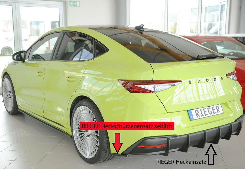 Rieger Heckschürzenansatz seitlich links Skoda Enyaq iV (NY) Coupé (5AC) 10.20- 00079055