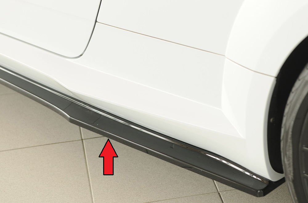 Rieger Seitenschwelleransatz (ca. 19mm) Audi TT (8J-FV/8S) Coupé 09.18- (ab Facelift) 00088337