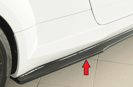 Rieger Seitenschwelleransatz (ca. 19mm) Audi TT (8J-FV/8S) Coupé 07.14-08.18 (bis Facelift) 00088338