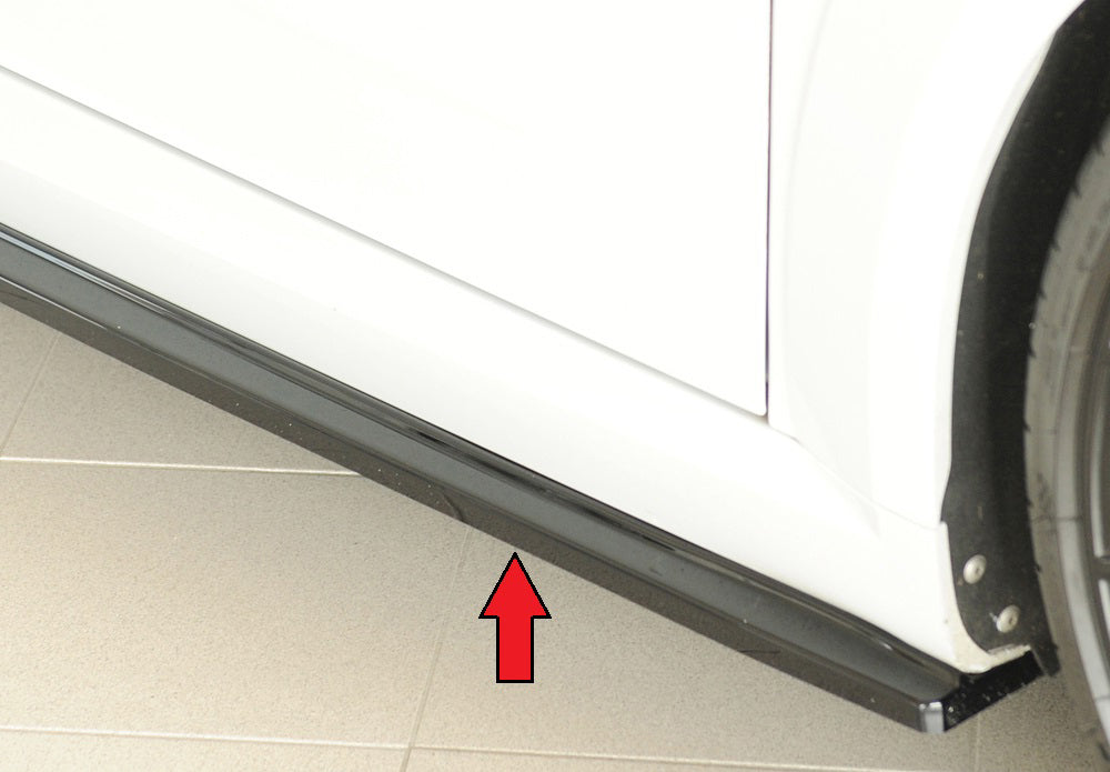 Rieger Seitenschwelleransatz (ca. 19mm) Audi TT RS (8J/8J1-FV/8S) Roadster 05.16-08.18 (bis Facelift) 00088338