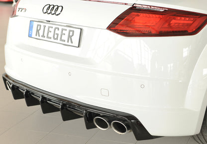 Rieger Heckeinsatz Audi TTS (8J-FV/8S) Coupé 07.14-08.18 (bis Facelift) 00088341
