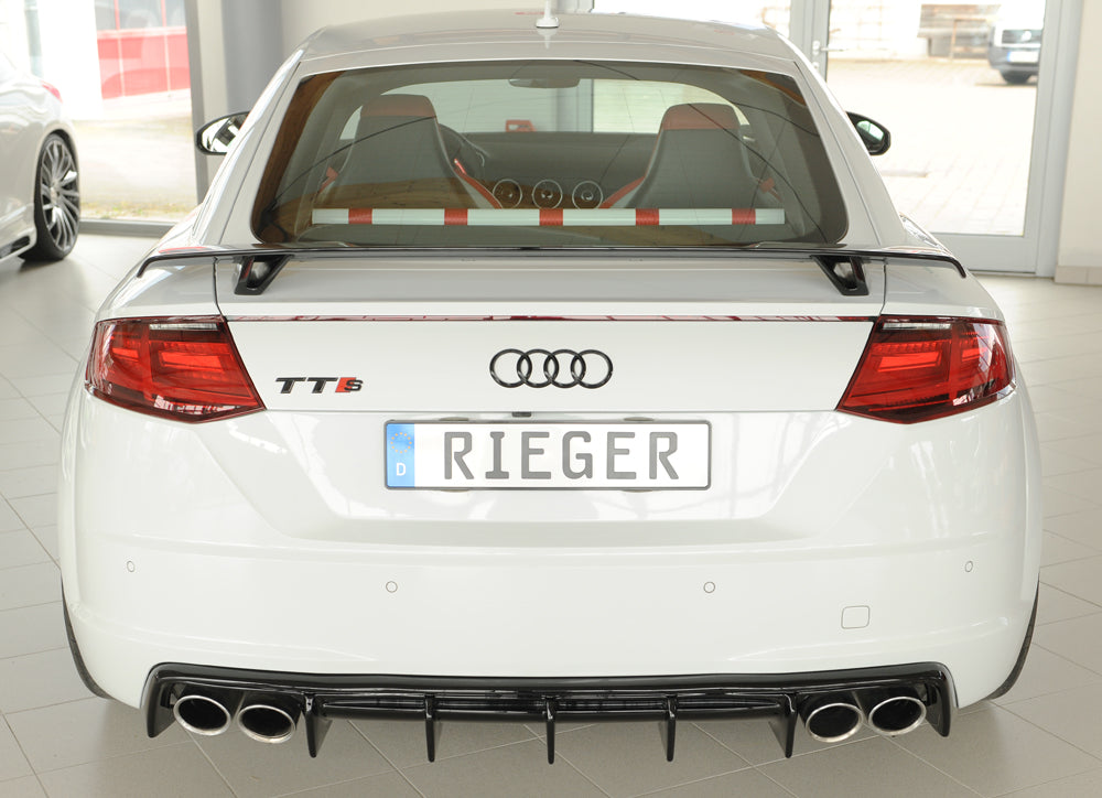 Rieger Heckeinsatz Audi TT (8J-FV/8S) Coupé 07.14-08.18 (bis Facelift) 00088341