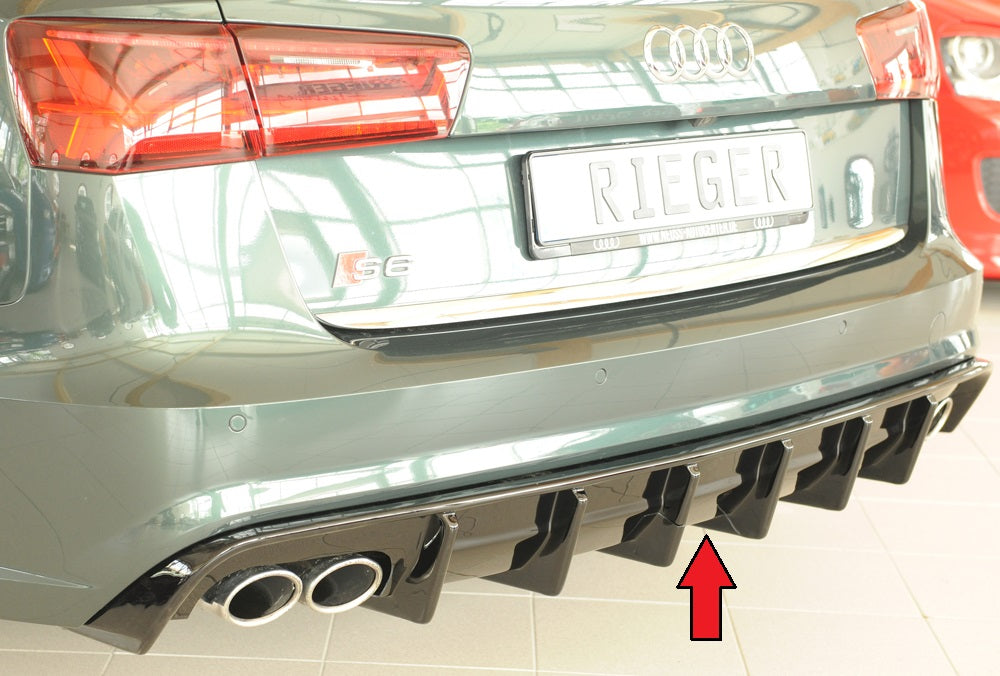 Rieger Heckeinsatz (für Fzg. mit AHK) Audi A6 (4G/C7) Avant 09.14- (ab Facelift) 00088350