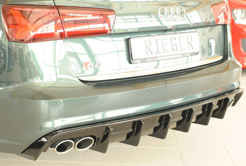 Rieger Heckeinsatz (für Fzg. mit AHK) Audi A6 (4G/C7) Lim. 09.14- (ab Facelift) 00088350