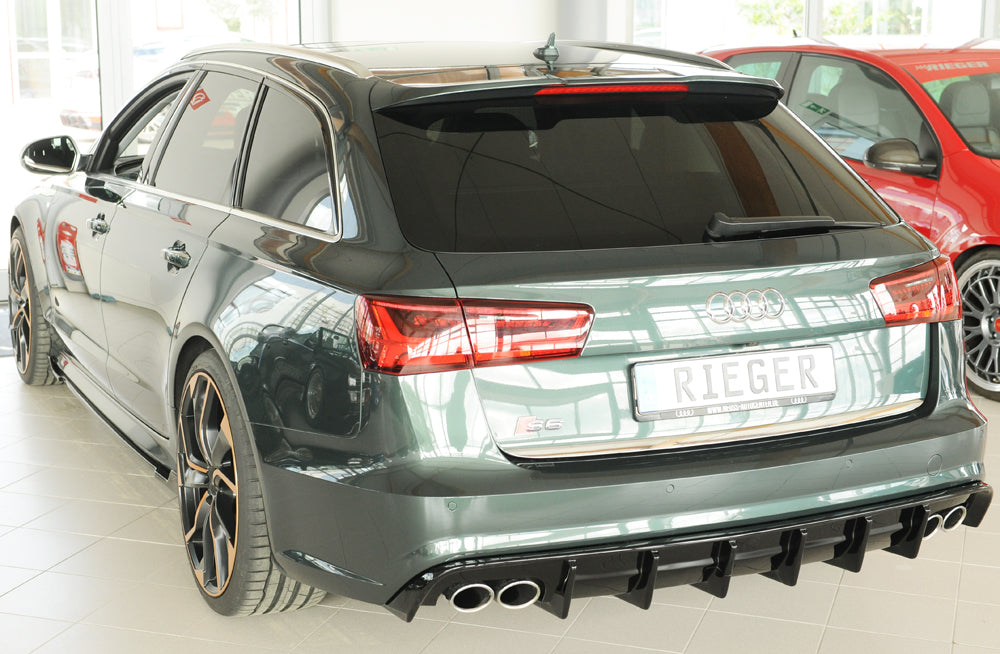Rieger Heckeinsatz (für Fzg. mit AHK) Audi A6 (4G/C7) Avant 09.14- (ab Facelift) 00088350