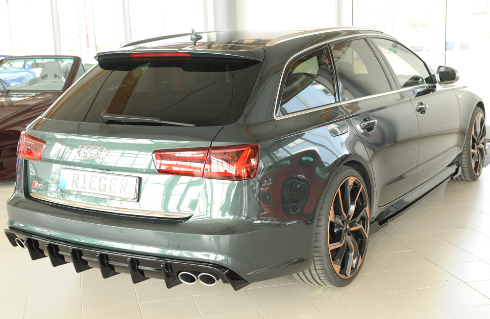 Rieger Heckeinsatz (für Fzg. mit AHK) Audi A6 (4G/C7) Avant 09.14- (ab Facelift) 00088350