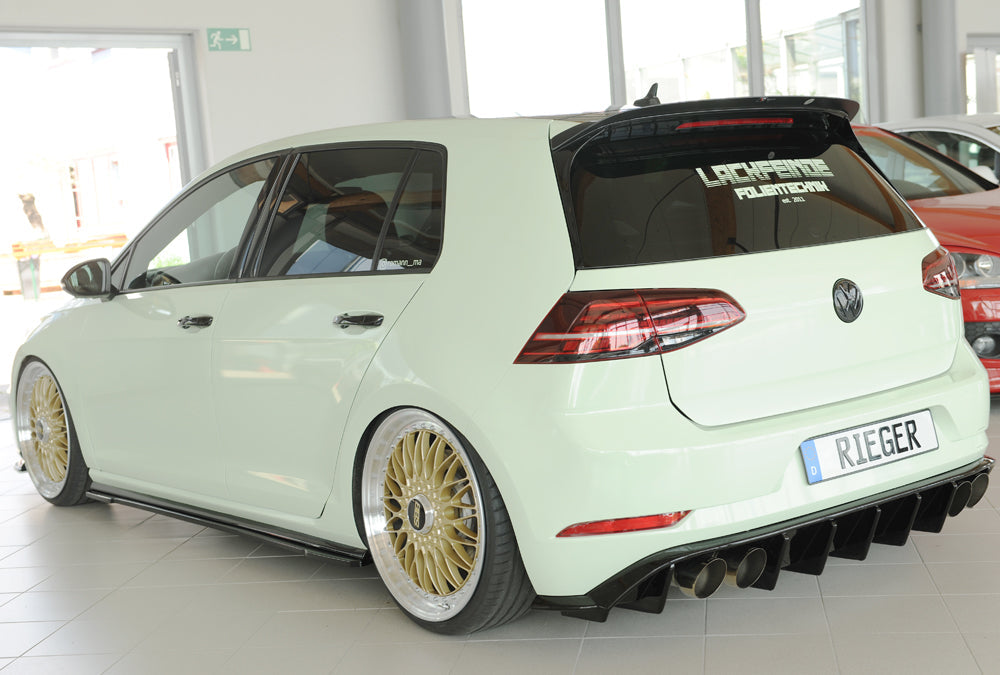 Rieger Heckeinsatz VW Golf 7 R 3-tür. 02.17- (ab Facelift) 00088355