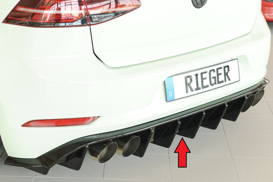 Rieger Heckeinsatz VW Golf 7 R 5-tür. 02.17- (ab Facelift) 00088355