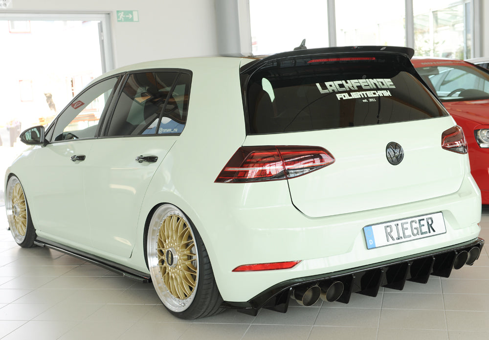 Rieger Heckeinsatz VW Golf 7 R 3-tür. 02.17- (ab Facelift) 00088355