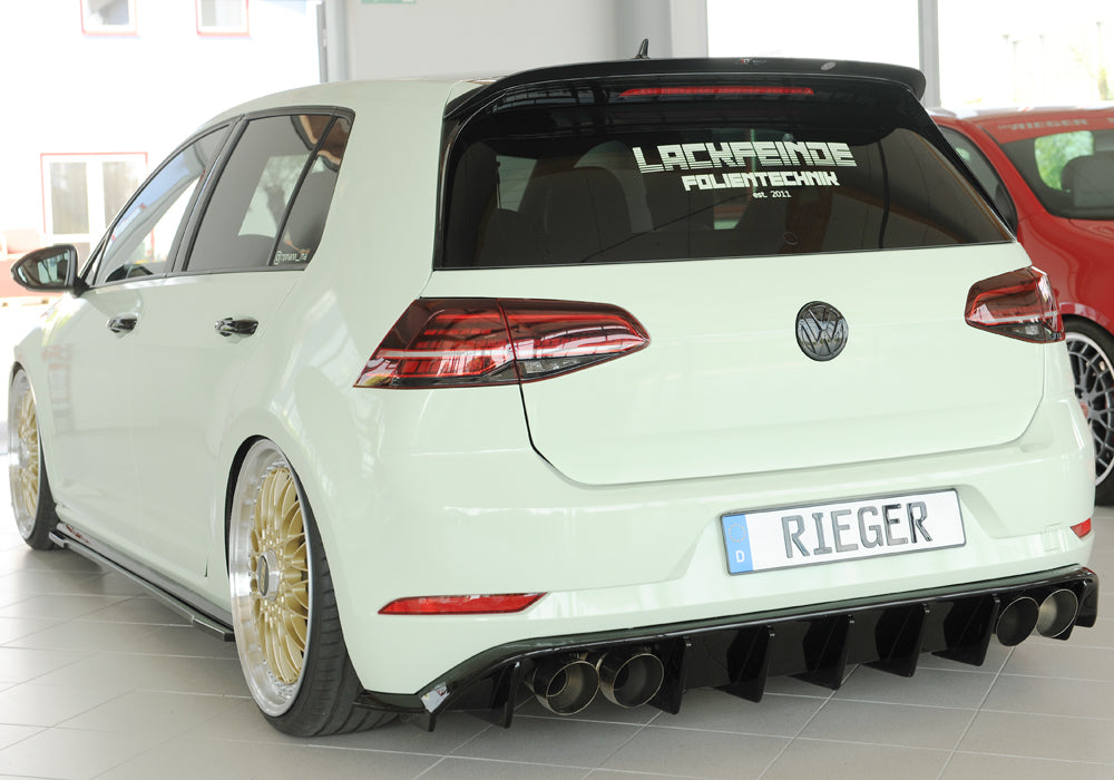 Rieger Heckeinsatz VW Golf 7 R 3-tür. 02.17- (ab Facelift) 00088355