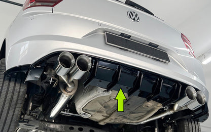 Rieger Heckeinsatz VW Polo (AW) R-Line 5-tür. 06.21- (ab Facelift) 00088359