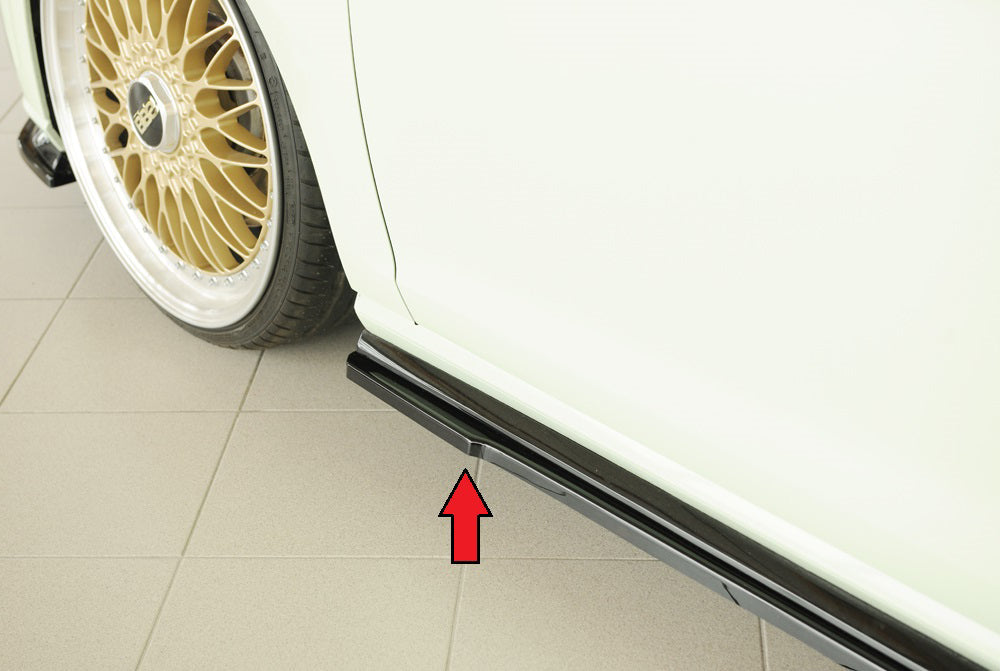Rieger Seitenschwelleransatz (ca. 19mm) VW Golf 7 R-Line 5-tür. 02.17- (ab Facelift) 00088360