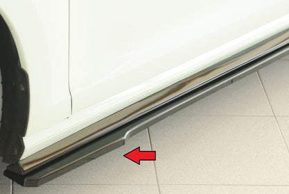 Rieger Seitenschwelleransatz (ca. 19mm) VW Golf 7 GTI 3-tür. 04.13-12.16 (bis Facelift) 00088360