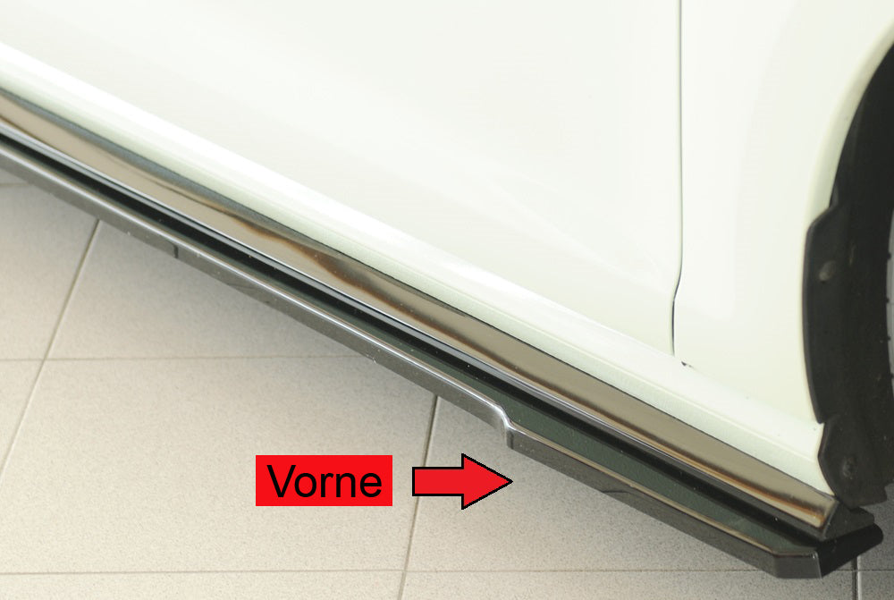 Rieger Seitenschwelleransatz (ca. 19mm) VW Golf 7 GTI Clubsport 3-tür. 02.16- 00088361